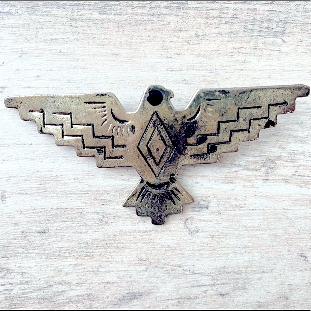 Vintage Navajo eagle pin